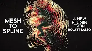 Introducing Mesh To Spline: A New Spline Tool for C4D by Rocket Lasso