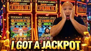 I got My 1st JACKPOT HANDPAY on Phoenix Link!