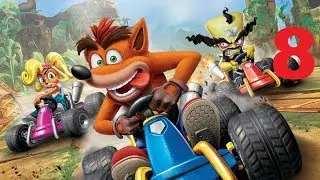 Crash Team Racing Nitro-Fueled - Citadel City [Hot Air Skyway, Oxide Station and Boss Pinstripe]
