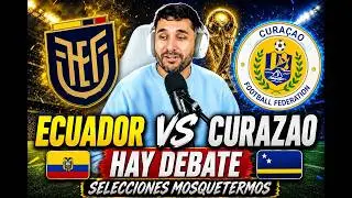 JUEGA ECUADOR Y LO APOYAMOS. HAY DEBATE SE SELECCIONES MOSQUETERMOS