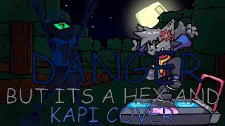 FNF VS HEROBRINE Danger But Its A Hex and Kapi Cover