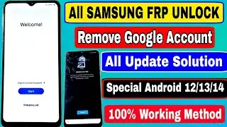 Finally New Security 2024 || Samsung FRP Bypass Android 13/14 Without Tool || No *#0*# - ADB Fail