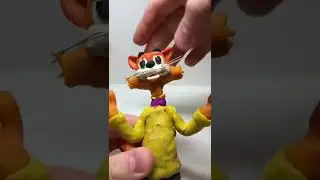 Кот Леопольд из пластилина. 