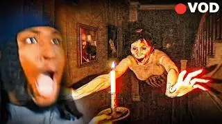 A HIDE AND SEEK HORROR GAME | KEEMSAMA FULL VOD