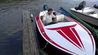 DIY Boat Building - Glen-L Tuffy - Launchday of the modified Glen-L Tuffy
