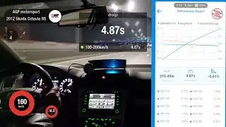 Skoda Octavia RS A5 100-200 = 4.87 sec. | AGP motorsport