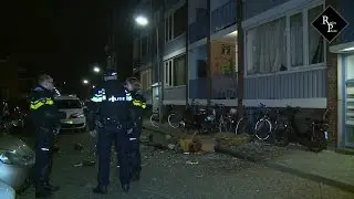 Doorgedraaide man dreigt flat op te blazen arrestatieteam doet inval Amperestraat Den Bosch