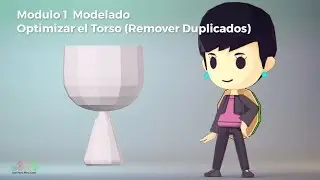 Create a Low Poly Character #4 Optimize Torso (Blender For Beginners)