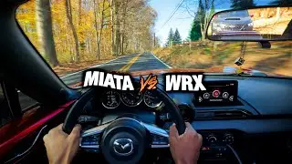 I GAPPED A WRX ON THE TOUGE?? (ND Miata POV)