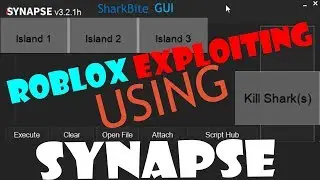 Roblox EXPLOITING | SharkBite GUI | Synapse Executor