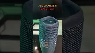 JBL CHARGE 5 bass test