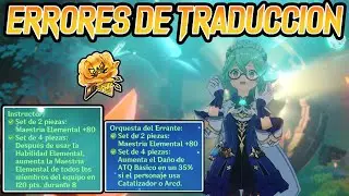 IMPORTANTE! Errores de Traducción! - Genshin Impact