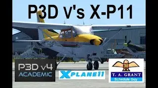 X-Plane 11 V's Prepar3D