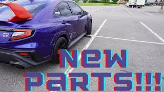 🎨 Fresh Paint-Matched Fender Flares on My 2024 WRX TR | Clean OEM+ Vibes! 🚗🔥