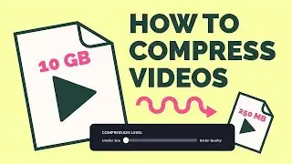 How to compress a video file without losing quality | how to make video files smaller