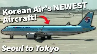 Korean Air's AMAZING Economy Class! Seoul to Tokyo on an A321 Neo