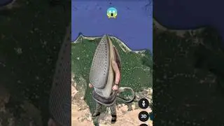 Huge iron😱on Google Earth 