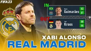 Xabi Alonso Real Madrid Career Mode Challenge in FIFA 23 | Tactics, Transfers & Rules ft. 