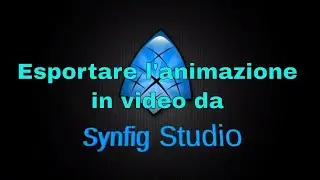 Esportare l'animazione in video da Synfig Studio