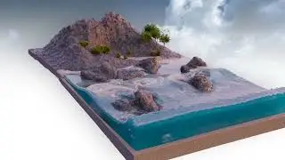 2nd Blender Ocean Simulation, Flip Fluids Addon