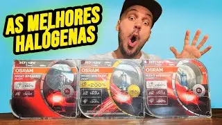 TOP 5 MELHORES LÂMPADAS HALÓGENAS de 2024 (TESTE REAL, COMPARATIVO, REVIEW)