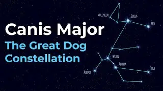 How to Find Canis Major the Great Dog Constellation