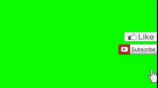 Футаж / Footage Лайк и подписка новая версия