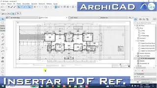 [Archicad]-Insertar PDF Para Usar Como Referencia