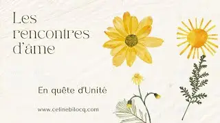 Les rencontres d'âme, un pas vers l'Unité ❤️