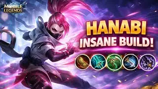 HANABI BEST BUILD | Ektoplayz #mobilelegends #5vs5 #mlbb #ml #hanabi