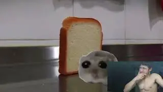 Смотрю на хлеб падает на мемы