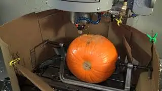 We Carved a Pumpkin With a CNC Machine