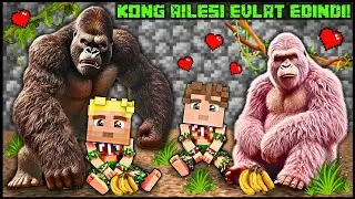 KING KONG FAMILY ADOPTED EFEKAN AND ALPEREN! 😍 -Minecraft