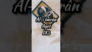 Al-i İmran Ayet: 183 🌹Abonemiz olur musunuz?🌹 #sure #ayet #kuran #meal #shorts