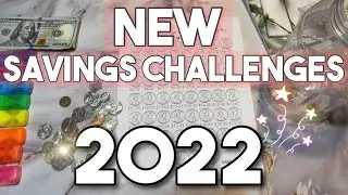 NEW SAVINGS CHALLENGES 2022! MONEY SAVINGS CHALLENGES 2022! SAVE WITH ME!