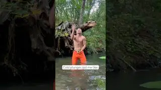 Cold plunges are for ALPHAS 🥶