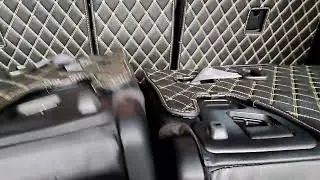 3D ковры в багажник для Toyota Land Cruiser 200 с бортом