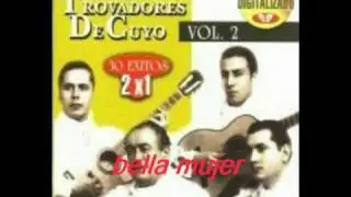 bella mujer-los trovadores de cuyo