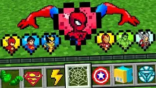 SUPER HELDEN HERZEN sammeln in Minecraft!