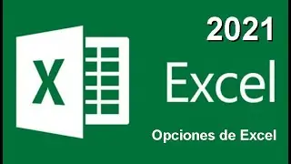 Opciones de Excel 2021