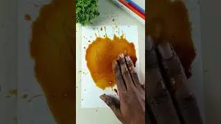I spilled coffee and draw maa Durga 😯😯😍😍