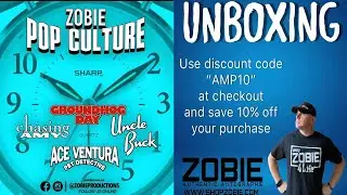 Unboxing the Feb 2022 Zobie POP culture mystery box
