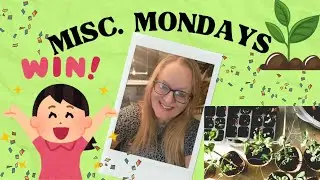 MISCELLANEOUS MONDAYS 🌱 🏆 🎉 Garden Plan 2025 & My Winnings