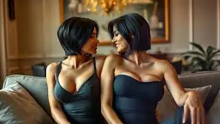 Two  Indian Women ishita and tanvi are kissing each other ｜ Lesbians Kissing Video #love_y5RoQugFjT