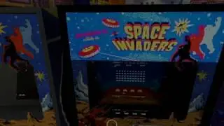 Space Invaders Model in 3D Arcade U(Luna City Arcade Museum)