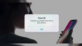 How to fix iPhone x face I'd not working plz go back and try again