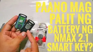 Paano mag palit ng Battery ng Smart Key NMAX 2.1 ABS