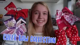 My HUGE Cheer Bow Collection