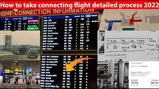 Hindi | How to take connecting flight detailed process 2022 | Delhi To Perth - Singapore Changi