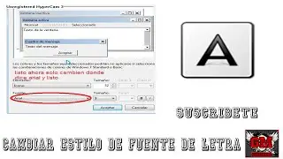 Cambiar la fuente de letra de la  pc